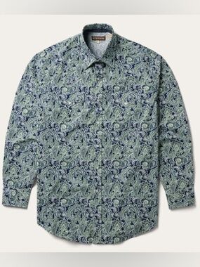 GREENSPRING PAISLEY PRINT WESTERN SHIRT